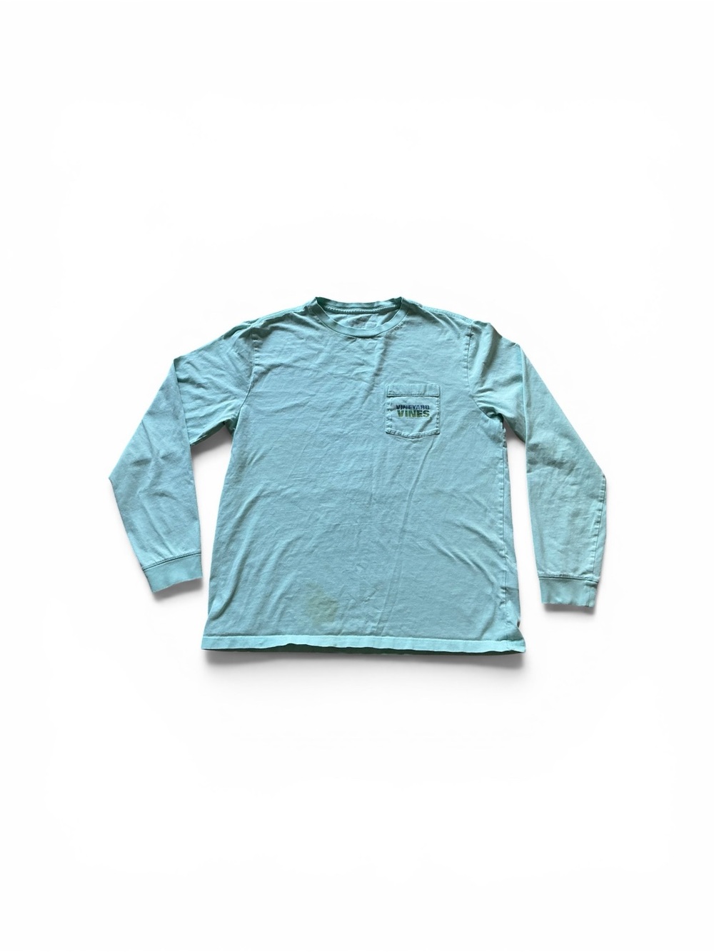 Vineyard vines long sleeve shirt light blue medium